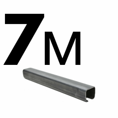 КАВ Направляющая для откатных ворот длинной 7 метров(толщина 3,5 мм) КАВ Направляющая для откатных ворот длинной 7 метров(толщина 3,5 мм)